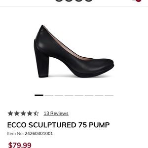 Women’s Ecco shoes.